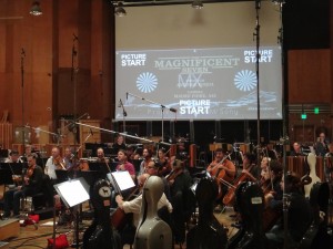 THE MAGNIFICENT SEVEN scoring session | ©2016 Simon Franglen