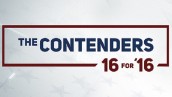 THE CONTENDERS: 16 FOR '16 logo | ©2016 PBS