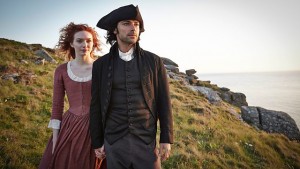 Eleanor Tomlinson and Aidan Turner in POLDARK - Season 1 | ©2016 PBS