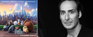 THE SECRET LIVES OF PETS soundtrack and composer Alexandre Desplat | ©2016 Back Lot Music