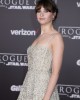 Felicity Jones at the World Premiere of ROGUE ONE: A STAR WARS STORY