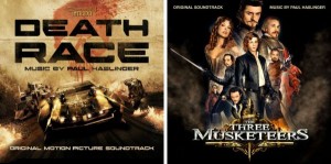 DEATH RACE and THE THREE MUSKETEERS soundtracks | ©2017 Back Lot Music and Milan Records