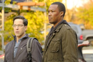 Dan Bucatinsky and Corey Hawkins on an upcoming episode of 24: LEGACY | © 2017 Guy D'Alema/FOX