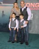 Tito Ortiz and Family at the Los Angeles Premiere of KONG: SKULL ISLAND, March 8, 2017 at The Dolby Theatre, Hollywood, California. Photo Credit Sue Schneider_MGP Agency