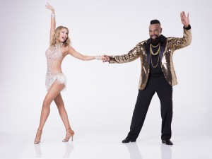 Mr. T and Kym Johnson in DANCING WITH THE STARS - Season 24 | ©2017 ABC/Craig Sjodin