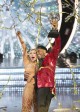 Rashad Jennings and Emma Slater win the Mirror Ball on DANCING WITH THE STARS - Season 24 - Week 10 - The Finals | ©2017 ABC/Adam Rose