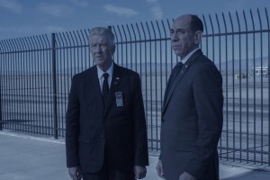Miguel Ferrer and David Lynch in TWIN PEAKS: THE RETURN | ©2017 Showtime