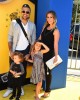 Jaime Camil, wife Heidi Balvanera and kids at the premiere of DESPICABLE ME 3