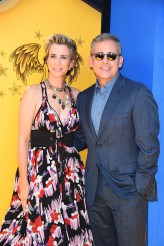 Kristen Wiig and Steve Carell at the premiere of DESPICABLE ME 3