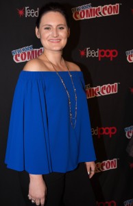 Mary Chieffo during the New York Comic-Con 2017 for STAR TREK: DISCOVERY held at Madison Square Garden Theatre on Saturday, October 7th, 2017 | © 2017 CBS Interactive. All Rights Reserved. / Lisette M. Azar