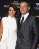 Matt Damon and Luciana Barroso at the World Premiere of Marvel Studios’ THOR: RAGNAROK