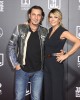 Patrick Tatopoulos and McKenzie Westmore-Tatopoulos at the World Premiere of JUSTICE LEAGUE,
