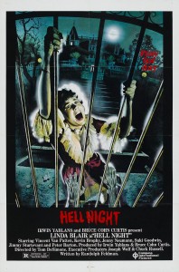 HELL NIGHT movie poster | HELL NIGHT Blu-ray | ©1981 Compass International Pictures