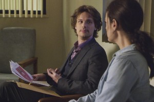 Matthew Gray Gubler as Dr. Spencer Reid in CRIMINAL MINDS | © 2018 CBS