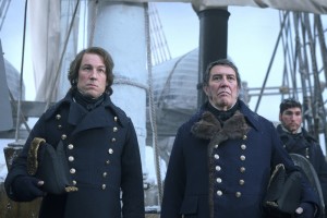 Ciarán Hinds as John Franklin and Tobias Menzies as James Fitzjames in THE TERROR | © 2018 AMC