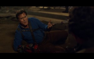 Bruce Campbell as Ash in ASH VS EVIL DEAD | © 2018 Starzz