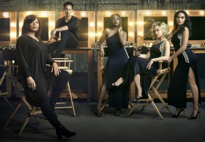 Queen Latifah, Benjamin Bratt, Ryan Destiny, Quincy Brown, Jude Demorest and Brittany O'Grady in STAR - Season 2 |©2017 Fox/Jason Bell 