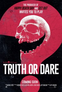 TRUTH OR DARE movie poster | ©2018 Universal Pictures/Blumhouse