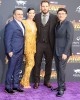 L-R Joe Russo, Evangeline Lilly, Chris Pratt and Anthony Russo at the World Premiere of Marvel Studios AVENGERS: INFINITY WAR