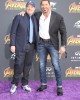 Dave Bautista and Kevin Feige at the World Premiere of Marvel Studios AVENGERS: INFINITY WAR