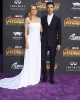 Brie Larson and Alex Greenwald at the World Premiere of Marvel Studios AVENGERS: INFINITY WAR,