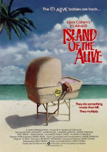ISLAND OF THE ALIVE movie poster | ©1987 Warner Bros.