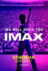 BOHEMIAN RHAPSODY IMAX movie poster | ©2018 20th Century Fox 