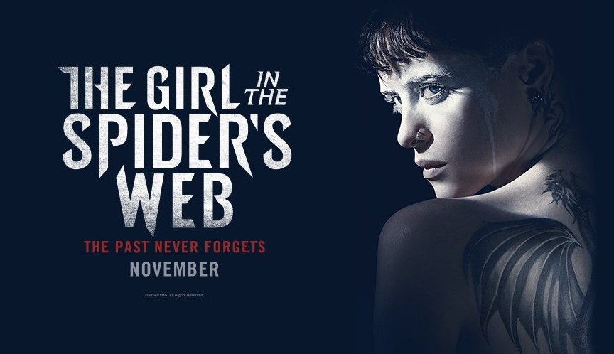 Girl in the Spider's Web Intl  Double Sided Orig Movie Poster 27x40 