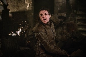 Maisie Williams in GAME OF THRONES - Season 8 - "The Long Night" | ©2019 HBO/Helen Sloan