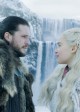 Kit Harington and Emilia Clarke in GAME OF THRONES - Season 8 - "Winterfell" | ©2019 HBO
