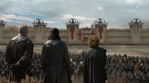 Liam Cunningham, Kit Harington, Peter Dinklage in GAME OF THRONES - Season 8 - "The Bells" | ©2019 HBO