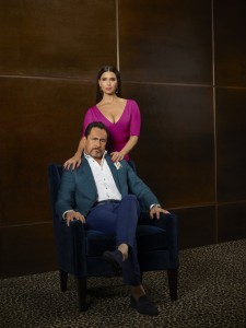 Demián Bichir is Santiago Mendoza and Roselyn Sánchez is Gigi Mendoza in GRAND HOTEL - Season 1 | ©2019 ABC/Ed Herrera 