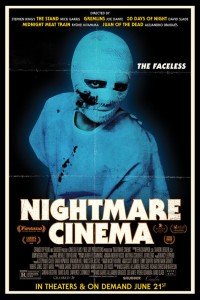 NIGHTMARE CINEMA movie poster - The Faceless| ©2019 Good Deed Entertainment/Cranked Up FilmsNIGHTMARE CINEMA movie poster - The Faceless| ©2019 Good Deed Entertainment/Cranked Up Films