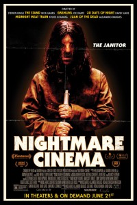 NIGHTMARE CINEMA movie poster - The Janitor| ©2019 Good Deed Entertainment/Cranked Up Films