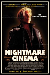 NIGHTMARE CINEMA movie poster - The Projectionist| ©2019 Good Deed Entertainment/Cranked Up Films