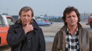 Frank Stallone and Christopher Mitchum in SAVAGE HARBOR | ©2019 Vinegar Syndrome