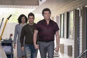 Edi Patterson, Adam Devine, Danny McBride in THE RIGHTEOUS GEMSTONES | ©2019 HBO/Ryan Green