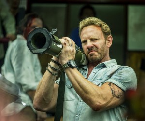 Ian Ziering is Hunter Shaw in ZOMBIE TIDAL WAVE | ©2019 Syfy/Brobond Entertainment