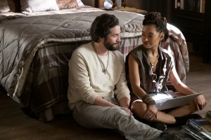 John Patrick Amedori and Logan Browning in DEAR WHITE PEOPLE - Season 3 | ©2019 Netflix/Lara Solanki