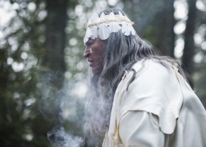 Ray G. Thunderchild as Shaman in SUPERNATURAL - Season 14 - "Don't Go in the Woods"| ©2019 The CW Network, LLC/Dean Buscher
