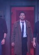 Jared Padalecki as Sam, Misha Collins as Castiel and Jensen Ackles as Dean in SUPERNATURAL - Season 14 - "Jack in the Box"| ©2019 The CW Network, LLC/Diyah Pera