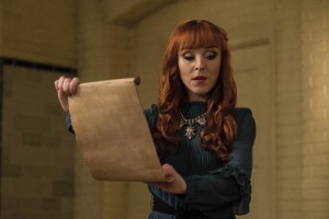Ruth Connell as Rowena in SUPERNATURAL - Season 14 - "Unhuman Nature"| © 2018 The CW Network, LLC/Cate Cameron/