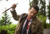 Misha Collins as Castiel in SUPERNATURAL - Season 15 - "Golden Time" | ©2019 The CW Network, LLC. All Rights Reserved/Diyah Pera