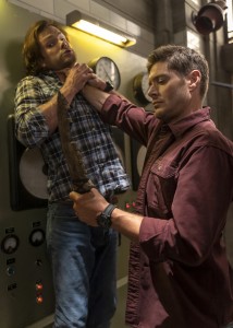 Jared Padalecki as Sam and Jensen Ackles as Dean in SUPERNATURAL - Season 15 - "Proverbs 17:3" | ©2019 The CW Network, LLC. All Rights Reserved/Colin Bentley