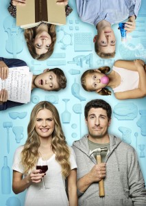 Ashley Boettcher as Nicole, Connor Kalopsis as Brian, Oakley Bull as Leila, Jason Biggs as Mike, Maggie Lawson as Kay and Jack Stanton as Marc in OUTMATCHED - Season 1| ©2020 Fox/Robert Trachtenberg