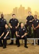 Richard T. Jones as Sergeant Wade Grey, Alyssa Diaz as Angela Lopez, Nathan Fillion as John Nolan, Eric Winter as Tim Bradford, Melissa O'Neil as Lucy Chen, and Titus Makin Jr. as Jackson West in THE ROOKIE - Season 2 | ©2020 ABC/Andrew Eccles