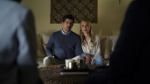 Alex McKenna and Adam Huss in STALKED BY MY HUSBAND'S EX | ©2020 Reel One Entertainment