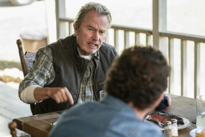 John Savage as Emmet Quinn and AJ Buckley as Sonny Quinn in SEAL TEAM - Season 3 - "Drawdown" | ©2020 CBS Broadcasting, Inc. / Erik Voake