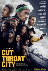 CUT THROAT CITY movie poster | ©2020 Well Go USA Entertainment