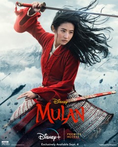 MULAN movie poster | ©2020 Walt Disney Pictures